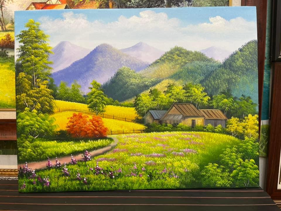 Tranh Phong Cảnh Thiên Nhiên – Vẻ Đẹp Hòa Quyện Giữa Nghệ Thuật Và Tự Nhiên